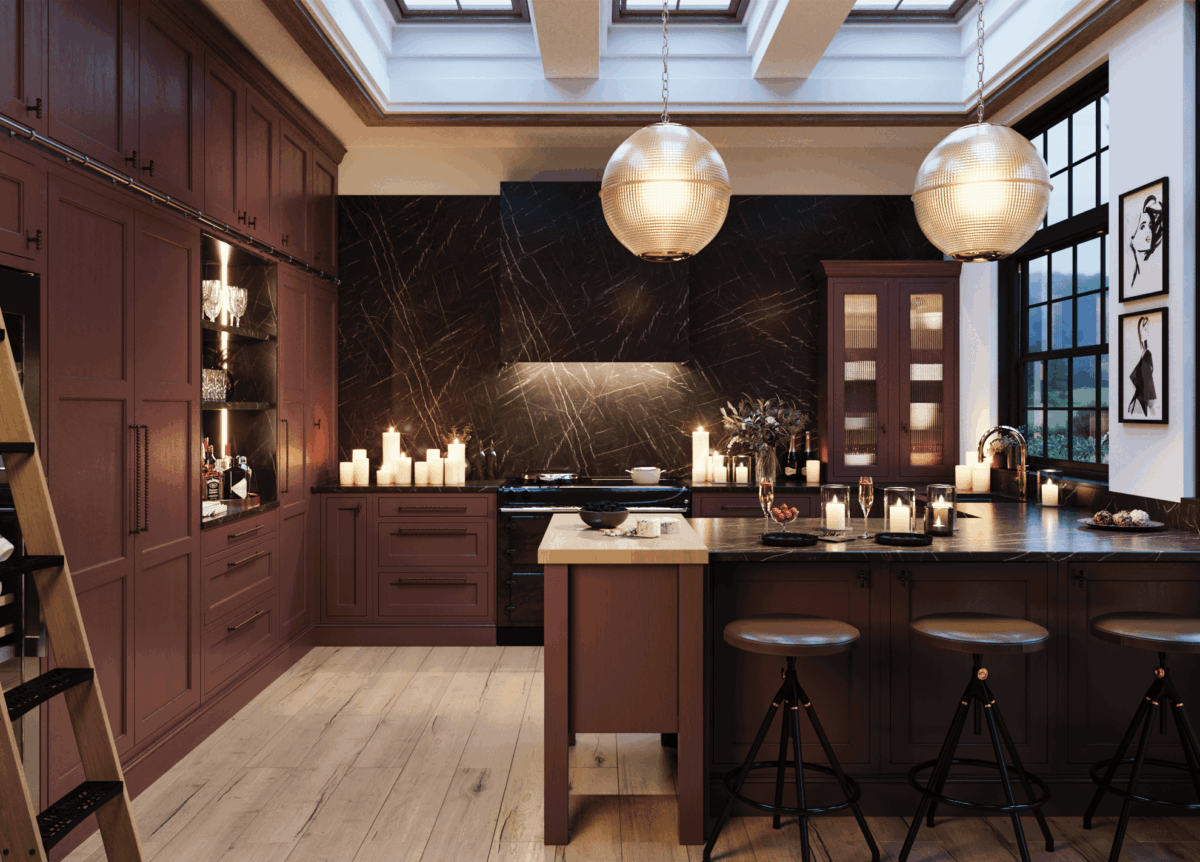 Purple Kitchen