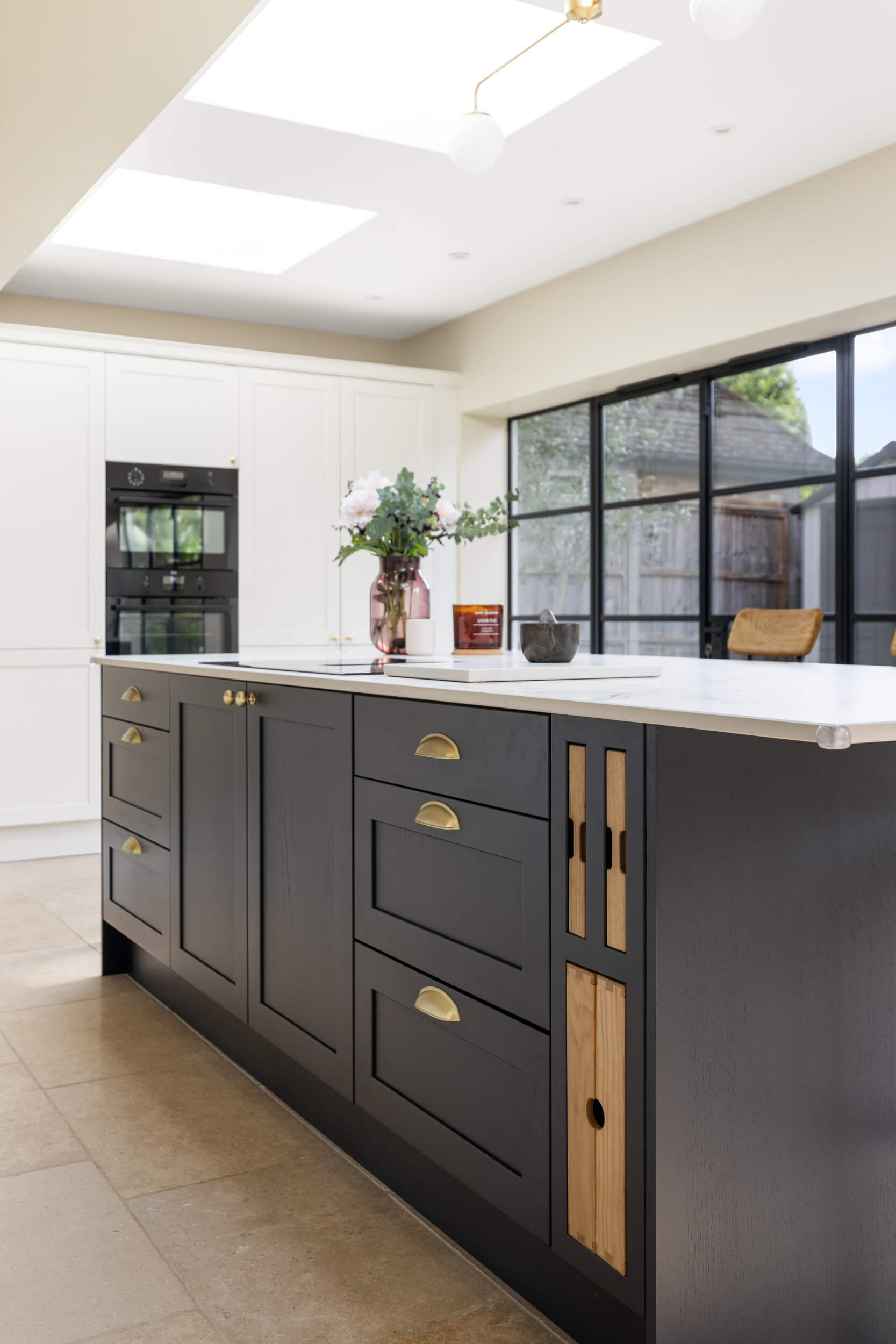 Blue Kitchen Cabinets by Smile Kitchens
